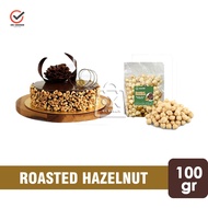 (100 gr) Kacang Roasted Hazelnut / Hazelnut Panggang