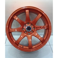 SPORT RIM 17 INCH (with installation) 82102 17X7.5 8H100/114.3 ET42 ORANGE