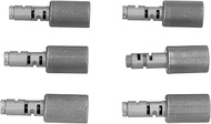 Transmission Solenoid Kit, 6PCS Valve Body Solenoids and Shift Solenoid Set for 6-Speed Automatic Ge