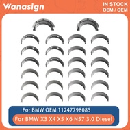 Engine Main Dearing & Connecting Rod Dearing Set Fit 3.0 L T For BMW X3 X4 X5 X6 N57 N57D30 3.0L Die