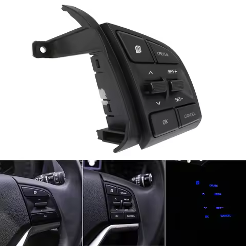 Car Steering Wheel Cruise Control Switch Button For Hyundai Tucson IX35 2015-2020 1.6T/2.0 96720-D31