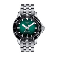 Tissot T120.407.11.091.01 Men's Seastar 1000 Powermatic 80 Green Dial Stainless Steel Strap Watch