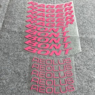 Bontrager bontrager AEOLUS elite 50 Wheelset Sticker Road Bike Carbon Blade Ring Waterproof madone