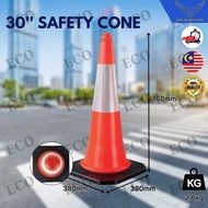 【Happyhome66】High Quality 30" Safety Traffic Cone/Safety Road Cone/PVC Heavy Base Safety Cone/PE Con