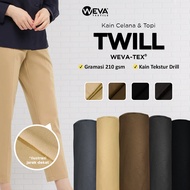 Twill Fabric - Work Trouser Uniform Fabric - Weva Textile Fabric Material