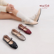 FOI MARY Women's Flat Shoes Mary Janes Flatshoes Work Shoes
