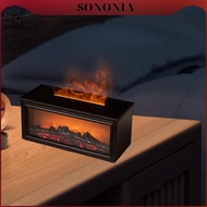 [SONONIA] Colorful Flame Effect Essential Oil Diffuser 6H 8H 10H Timing Water Shortage