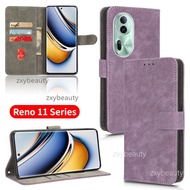 Casing For OPPO Reno 11 Pro 11F 5G 2023 Phone Case Flip Leather Magnetic Bracket Cover For Reno11 11Pro Reno11Pro Reno11F Shockproof Back Cases