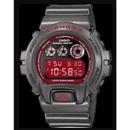 G shock DW6900 Gray Red SB8 Autolight Jam g shock dw6900 g shock red jam tangan g shock 6900 g shock watch digital