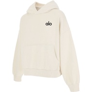Men's warm sweatshirt basic hoodie premium text ALO korean style unisex hoodie/ Original brand