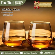 TURTLE Whiskey Glass Drinking Glass Cup Whiskey Glasses Scotch Glasses Old Fashioned Whiskey Glasses