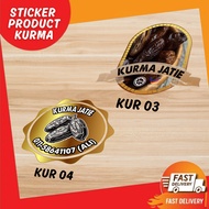 Al Madinah Ajwa Date Sticker | Date Label | Date Packaging Sticker