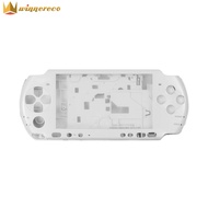 ปิดด้วยกระดุมกรอบอะไหล่แบบเต็มตัวสำหรับคอนโซล PSP3000เกมพลาสติกสีดำทนทานใส่ได้ง่าย