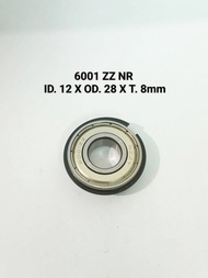 Bearing 6001 zz NR isi 1 pcs