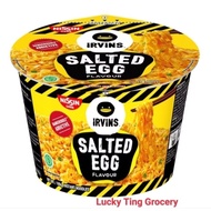 [HALAL] ClearStock Nissin Irvin Instant Noodlles Bowl - Salted Egg/Spicy Salted Egg [Best Before: 14