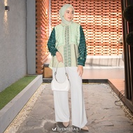 Ventedaily - Kania Tunik Atasan Wanita Kekinian Jumbo Elegan Mewah Terbaru