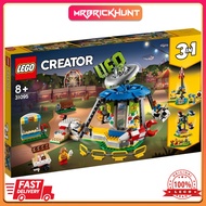 [MrBrickHunt] Lego 31095 Creator 3 in 1 Fairground Carousel | Block Toys |