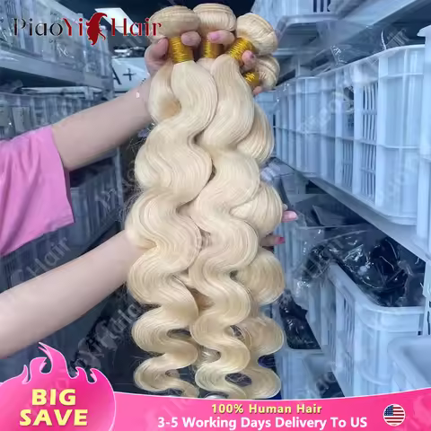 613 Bundles Human Hair 613 Body Wave Bundle 100% Unprocessed 12A Brazilian Virgin Hair Color Human H