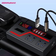 【ISHOWMAL HOT】Car 200W converter inverter 12v to 110V 24v to 220V car charging converter