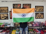 โปรส่งฟรี!!> ธงชาติ อินเดีย India Flag 4 Size พร้อมส่งร้านคนไทย