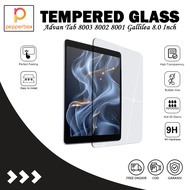 Anti gores Advan Tab 8003 8002 8001 Gallilea 8.0 Inch Tempered Glass Screen Protector Film Pelindung