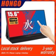 HONGO 15.6 inch Touch Portable Monitor 16:9 Resolution 100% RGB USB Type-C FHD Touch Monitor Cheap price IPS