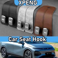 Xpeng X9 Ev/xiaopeng Suede Car Seat Hooks Car Interior Accessories