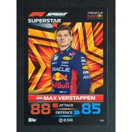 FORMULA ONE CARD (F1 SPRINT SUPERSTAR) TURBO ATTAX 2023 TRADING GAME FIA WORLD CHAMPIONSHIP (F1)
