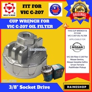 Oil Filter Wrench fit for Vic C-207 oil filter