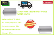 Ariston PRO R S 100HE SIN3 STORAGE WATER HEATER / FREE EXPRESS DELIVERY