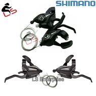 Shimano Bicycle Gear Lever Set 3x7 21speed 3x8 24speed