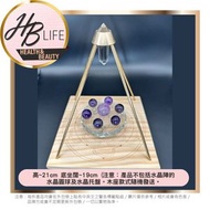 ORA - 銅金字塔架連塔尖白晶柱 1set (平行進口 9386)新舊版本隨機發送