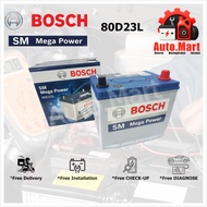Bateri Kereta / Car Battery - Bosch SM Mega Power - 80D23L