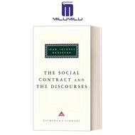 The Social Contract ปกแข็งโดยยีนส์-ฌาคส์หนังสือภาษาอังกฤษดั้งเดิม