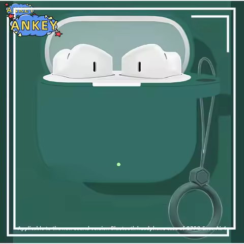 for OPPO Enco Buds3 Case Earphones Premium Silicone Cover Shockproof Accessible Charging Port carryi