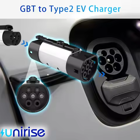 GBT to Type2 ev charger Adapter 32A 7KW/22KW for Fast Charging Converter GB/T To IEC 62196 Connector