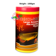 INCH-GOLD LARGE AROWANA FISH FOOD - 454gm and 1000gm (1Kg)