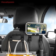 [thevatipoem] Car Seat Headrest Hook Storage Hanging For Toyota GR SPORT Yaris Hilux Corolla Prius A