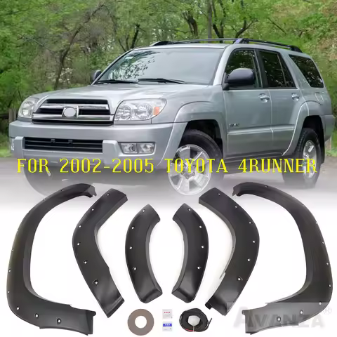 Fit For 2002-2005 Toyota 4Runner HILUX Wheel Arch Trim Fender Flares 4 pcs