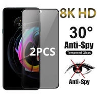 1-2Pcs For Motorola Moto E7i E7 E6s E6i E6 E Power Plus 2020 Anti Spy Privacy Tempered Glass Film Fo