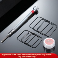 Suitable for Cartier TANK TANK Back Cover Waterproof Ring Rubber Ring Mechanical Watch Sealing Ring 
