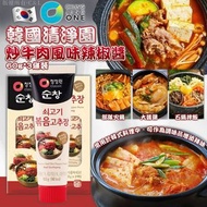 [260328] 韓國清淨園炒牛肉風味辣椒醬 60g*3條裝