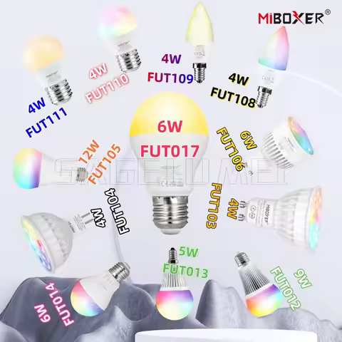 FUT103 FUT104 FUT013 FUT014 FUT108 FUT012 FUT107 FUT017 FUT106 FUT019 FUT109 FUT111 Miboxer 4/5/9/12