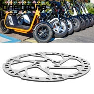 ONETOONE Cycle Disc Brake, 2.3mm Thick 6 Hole Design Disc Brake Rotor, Durable Stainless Steel 180mm