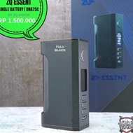 ZQ ESSENT DNA 75C FULL BLACK MOD SINGLE BATTERY BY ZQ VAPOR Murmer