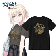 BanGDream!Ave Mujica Triangle Chuhua Linkage Merchandise Pattern cos Short-Sleeved T-Shirt Men Women