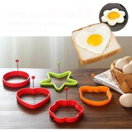 Shapes Silicone Cooking Fried Ring Egg Fry Mold Factory Egg Molds and Fried Egg Molds
