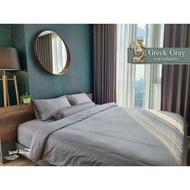 เซตผ้าปู+ปลอกผ้านวม (ไม่รวมไส้นวม) ชุดผ้าปูที่นอนโรงแรม (Soul Sleep Bedding)