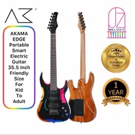 AKAMA EDGE Electric Guitar portable smart electric guitar 35.5 inch best for kid to adult