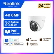 Reolink P434 : Time lapse 4K Security IP Camera with Color Night Vision, 3X Optical Zoom - PC833AD4K